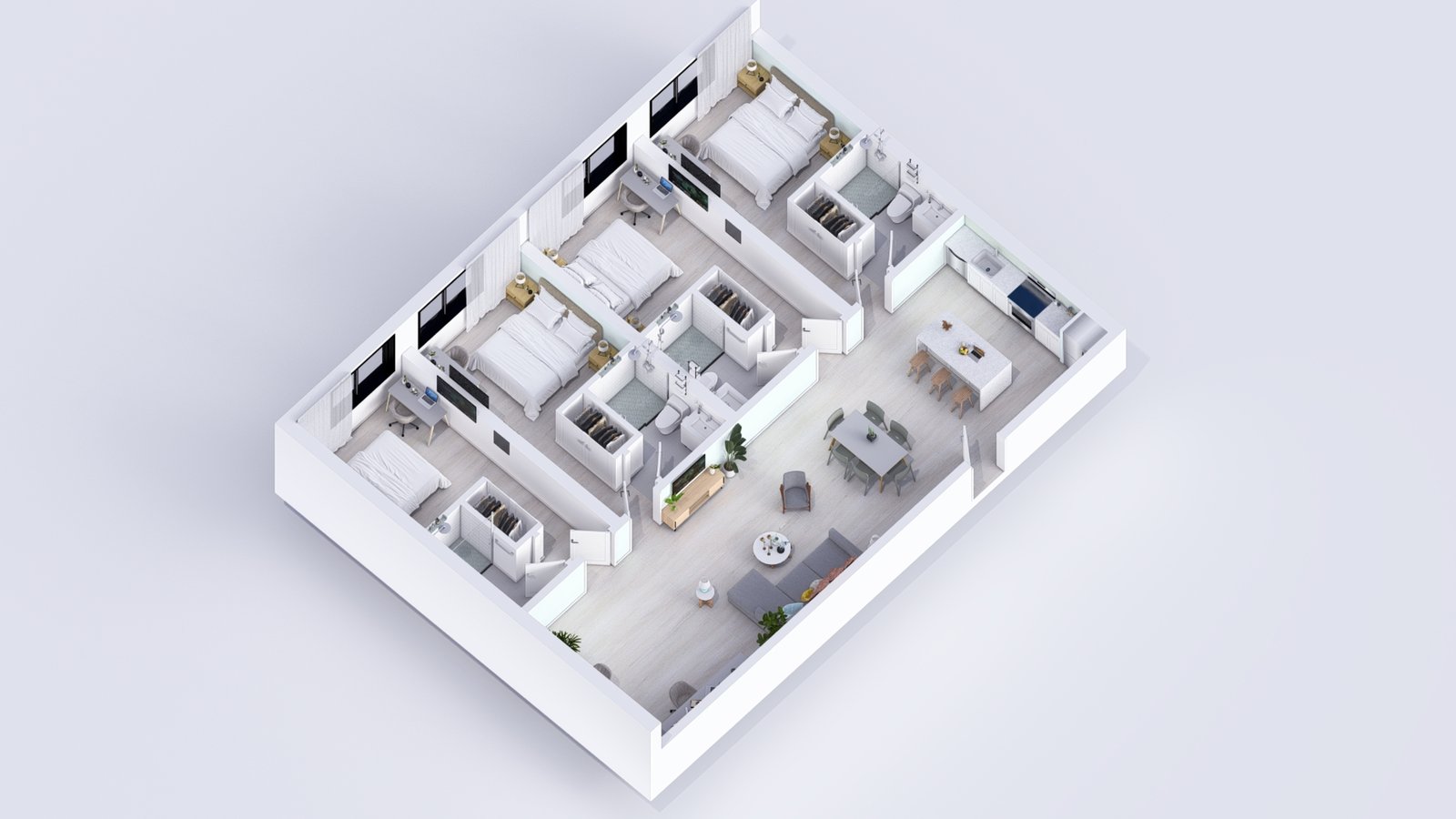 4-bedroom luxury apartment Governors Village Grand Cayman — photo 8